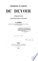 Conscience et science du devoir