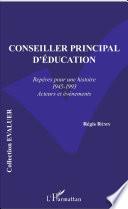 Conseiller principal d'éducation