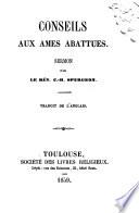 Conseils aux âmes abattues