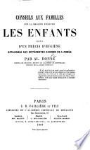 Conseils aux familles sur la manière d'élever les enfants, etc