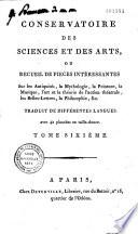 Conservatoire des sciences et des arts
