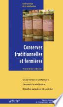 Conserves traditionnelles et fermières