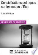 Considérations politiques sur les coups d'État de Gabriel Naudé