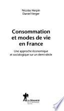 Consommation et modes de vie en France
