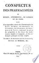 Conspectus des pharmacopées de Dublin, d'Edimbourg, de Londres et de Paris