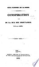 Conspiration dite de la rue des Prouvaires