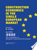 Construction Economics in the Single European Market