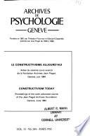 Constructivism today