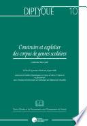 Construire et exploiter des corpus de genres scolaires