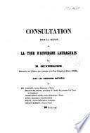 Consultation pour la maison de la Tour d'Auvergne Lauraguais