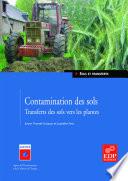 Contamination des sols -Transferts des sols vers les plantes