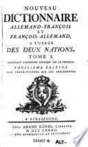 Contenant l'Allemand expliqué par le François