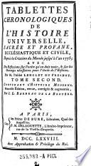 Contenant l'histoire moderne