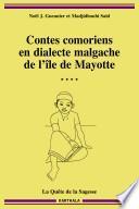 Contes comoriens en dialecte malgache de l'île de Mayotte