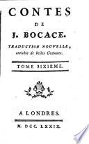 Contes de J. Bocace