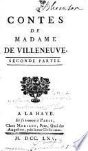 Contes de Madame de Villeneuve