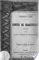 Contes de Shakespeare, précédés d'une étude littéraire et biographique