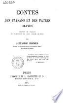Contes des paysans et des pâtres slaves par Alexander Chodzko