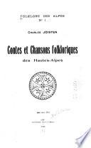 Contes et chansons folkloriques des Hautes-Alpes