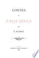 Contes et esquisses