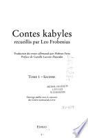 Contes kabyles