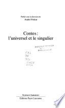 Contes, l'universel et le singulier