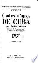 Contes nègres de Cuba