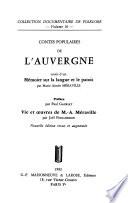 Contes populaires de l'Auvergne