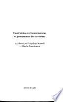 Contraintes environnementales et gouvernance des territoires