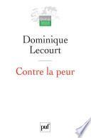 Contre la peur