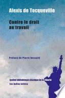 Contre Le Droit Au Travail