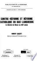Contre-réforme et réforme catholique en bas-Languedoc