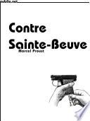 Contre Sainte-Beuve