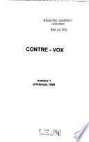 Contre-vox