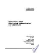 Contribution a l'étude du metabolisme des phospholipides chez les crustaces