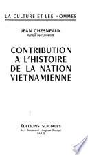 Contribution à l'histoire de la nation vietnamienne