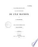 Contribution à la faune ichthyologique de l'Ile Maurice