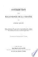 Contribution à la malacologie de la Croatie