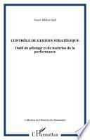 Contrôle de gestion stratégique