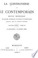 Controverse et le Contemporain