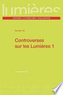Controverses sur les Lumières 1