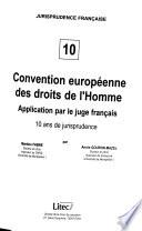 Convention européenne des droits de l'homme
