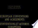 Conventions et accords européens