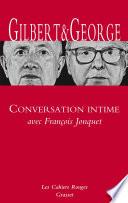 Conversation intime avec François Jonquet