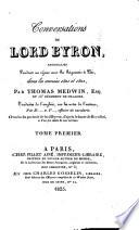 Conversations de Lord Byron