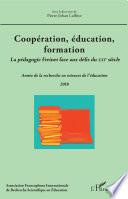 Coopération, éducation, formation