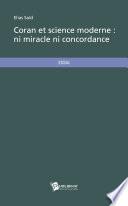 Coran et science moderne: ni miracle ni concordance