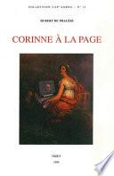 Corinne à la page