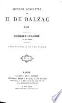 Correspondance, 1819-1850