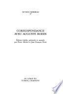 Correspondance avec Auguste Rodin